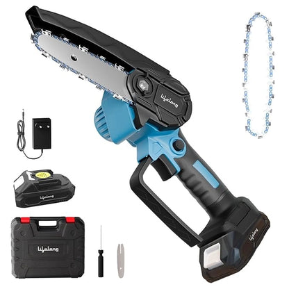 6 Inch Battery Powered Portable Chainsaw